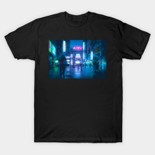 Akihabara Tokyo street neon wonderland T-Shirt